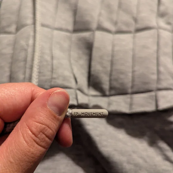 NWOT FP Movement Pick It Up Pullover Heather Gray L - Picture 9 of 11